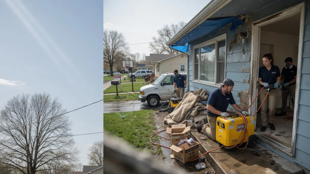 Basement Flood Cleanup in Tecumseh, NE near me